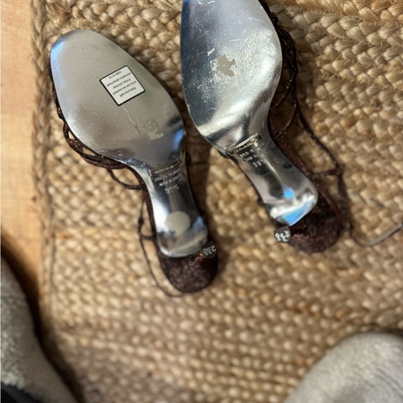 Chic Bronze Good Condition Dolce & Gabbana slingback heels - Picture 3 of 3